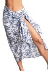 Panache Swimwear Aimee Sarong Capri Print-thumb  One size SW1728-capri