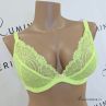 Panache Cherie UW Demi Bra Neon Lime-thumb Underwired, non-padded stretch lace bra with super low wiring. 60-85, D-I 11018-NEL