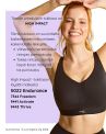 Panache Sport Endurance UW Non-Padded Sports Bra - Black-thumb Underwired, non-padded sports bra with racer back option. 60-90, D-M 5022-BLK