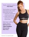 Panache Sport 7344 Freedom NW Non-Padded Sports Bra - Black & Chalk-thumb Non-wired, non-padded sports bra with racer back option. 60-90, D-M 7344-BLK/CHK