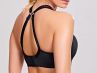 Panache Sport 5021 Power UW Padded Sports Bra Black-thumb Underwired, padded sports bra with racer back option 60-90, D-M 5021-BLK