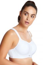 5021 Power UW Padded Sports Bra White