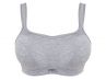 Panache Sport 5021 Power UW Padded Sports Bra Grey Marl-thumb Underwired, padded sports bra with racer back option 60-90, D-J 5021-MARL