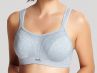 Panache Sport 5021 Power UW Padded Sports Bra Grey Marl-thumb Underwired, padded sports bra with racer back option 60-90, D-J 5021-MARL