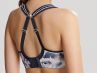 Panache Sport Panache Sports UW Bra Abstract Ink-thumb Underwired padded sports bra with racer back option 60-90, D-J 5021A-ABK