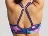 Panache Sport Panache Sports UW Bra Cyber Swirl-thumb Underwired padded sports bra with racer back option 65-90, D-J 5021A-CYB