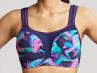 Panache Sport Panache Sports UW Bra Cyber Swirl-thumb Underwired padded sports bra with racer back option 65-90, D-J 5021A-CYB