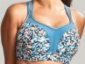 Panache Sport Panache Sports UW Bra Abstract Animal-thumb Underwired padded sports bra with racer back option 65-90, D-HH 5021A-ABSA