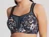 Panache Sport Panache Sports 5021B UW Bra Ink Splat-thumb Underwired padded sports bra with racer back option 65-90, D-J 5021B-INK