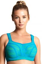 Panache Sports UW Bra Teal Lace with Lime