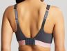 Panache Sport Panache Ultra Perform UW Non-Padded Sports Bra Charcoal-thumb Underwired, non-padded sports bra with racer back option 60-90, D-J 5022-CHR