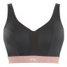 Panache Sport Panache Ultra Perform UW Non-Padded Sports Bra Charcoal-thumb Underwired, non-padded sports bra with racer back option 60-90, D-J 5022-CHR