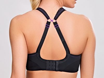 Panache Sport Panache Sport Non Wired Sports Bra Black Non wired, padded sports bra 60-90, D-J 7341-BLK