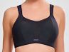 Panache Sport Panache Sport Non Wired Sports Bra Black-thumb Non wired, padded sports bra 60-90, D-J 7341-BLK