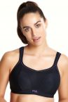 Panache Sport Panache Sport Non Wired Sports Bra Black-thumb Non wired, padded sports bra 60-90, D-J 7341-BLK