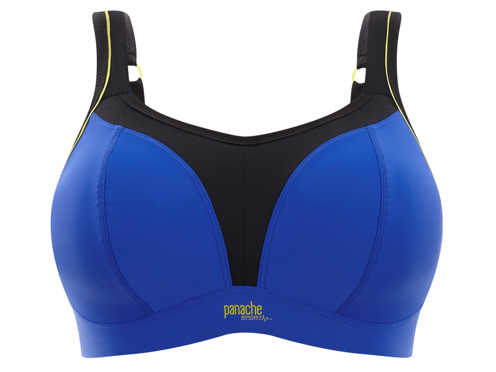 Panache Sport Panache Sport Non Wired Sports Bra Cobalt Lumingerie bras and underwear for big