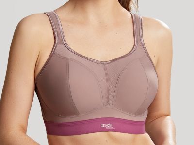 Panache Sport Panache Sport Non Wired Sports Bra Warm Taupe Non wired, padded sports bra 65-90, D-J 7341B-WA-TA