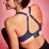 Panache Sport Panache Sport Non Wired Sports Bra Retro Navy-thumb Non wired, padded sports bra 65-90, D-J 7341B-RETRO
