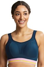 Panache Sport Non Wired Sports Bra Retro Navy