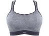 Panache Sport Panache Sport Non Wired Sports Bra Charcoal Marl-thumb Non wired, padded sports bra 60-90, D-J 7341B-CMRL