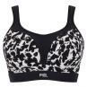 Panache Sport Panache Sport Non Wired Sports Bra Monocrome-thumb Non wired, padded sports bra. 65-90, E-J 7341B-MONO