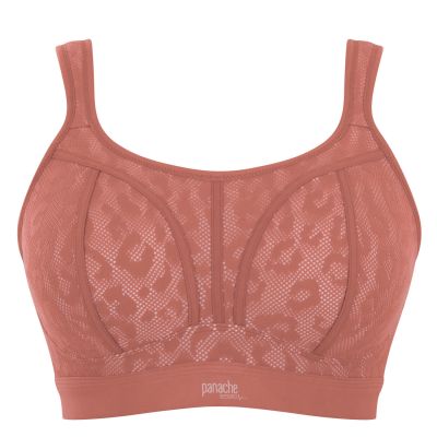 Panache Sport Panache Sport Non Wired Sports Bra Sienna Non wired, padded sports bra 65-90, D-GG 7341C-SIA