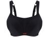 Panache Sport 5021 Power UW Padded Sports Bra Black-thumb Underwired, padded sports bra with racer back option 60-90, D-M 5021-BLK