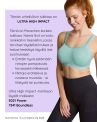 Panache Sport 7341B Boundless Non Wired Padded Sports Bra - Black-thumb Non wired, padded sports bra. 60-90, D-M 7341B-BLK