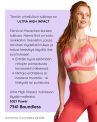 Panache Sport 7341E Boundless Non Wired Padded Sports Bra - Pink Abstract-thumb Non wired, padded sports bra. 65-90, D-M 7341E-PAB
