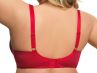 Gorsenia Paradise Soft Bra Red Beige-thumb Underwired, non-padded bra 65-100, D-M K496-RED/CZE