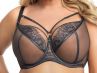 Gorsenia Paradise Soft Bra Grey-thumb Underwired, non-padded bra 65-100, D-M K496-SZA