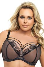 Paradise Soft Bra Black Beige