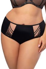 Paradise Briefs Black Beige
