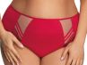 Gorsenia Paradise Briefs Red Beige-thumb Midi briefs with medium high waist M/38 - 4XL/48 K497-RED/CZE