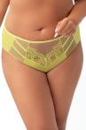 Gorsenia Paradise Briefs Lime-thumb Midi briefs with medium high waist L/40 - 4XL/48 K497/2-LIME