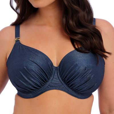 Fantasie Paros Coast UW Full Cup Bikini Top Midnight Sparkle Underwired, non-padded full cup bikini top. 65-90, D-K FS506101-MIA