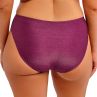 Fantasie Paros Coast Full Bikini Brief - Berry Shimmer-thumb Full bikini brief with ruching at the front. S/38 - 2XL/46 FS506171-BER