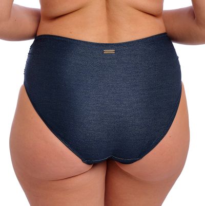 Fantasie Paros Coast Full Bikini Brief Midnight Sparkle Full bikini brief with ruching at the front. S/38 - 2XL/46 FS506171-MIA