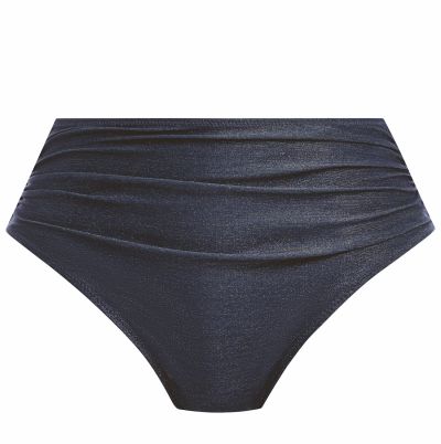 Fantasie Paros Coast Full Bikini Brief Midnight Sparkle Full bikini brief with ruching at the front. S/38 - 2XL/46 FS506171-MIA