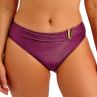 Fantasie Paros Coast Mid Rise Bikini Brief - Berry Shimmer-thumb  XS/36 - 2XL/46 FS506187-BER