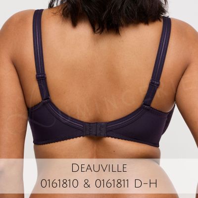 PrimaDonna Deauville UW Full Cup Bra Amethyst Gem Underwired, non-padded full cup bra. 65-110, D-K 01618-10/11/15-AMG