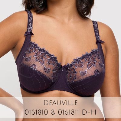 PrimaDonna Deauville UW Full Cup Bra Amethyst Gem Underwired, non-padded full cup bra. 65-110, D-K 01618-10/11/15-AMG