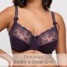 PrimaDonna Deauville UW Full Cup Bra Amethyst Gem-thumb Underwired, non-padded full cup bra. 65-110, D-K 01618-10/11/15-AMG