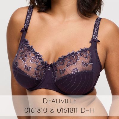 PrimaDonna Deauville UW Full Cup Bra Amethyst Gem Underwired, non-padded full cup bra. 65-110, D-K 01618-10/11/15-AMG