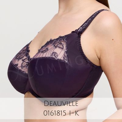 PrimaDonna Deauville UW Full Cup Bra Amethyst Gem Underwired, non-padded full cup bra. 65-110, D-K 01618-10/11/15-AMG