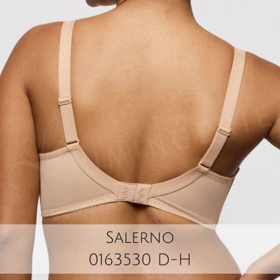 PrimaDonna Salerno UW Full Cup Bra - Candy Ginger Underwired, non-padded full cup bra with side support. 70-110, D-M 01635-30/35-CGI