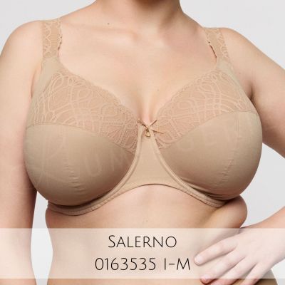 PrimaDonna Salerno UW Full Cup Bra - Candy Ginger Underwired, non-padded full cup bra with side support. 70-110, D-M 01635-30/35-CGI
