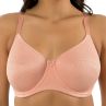 Parfait Lingerie Pearl UW Non-Padded Minimizer Bra Peach Beige-thumb Underwired, seamless minimizer bra with jacquard fabric. 70-95, D-H P60921-PCH