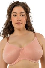 Pearl UW Non-Padded Minimizer Bra Peach Beige