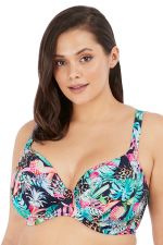 Pina Colada UW Plunge Swim Bra Midnight